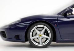 1/18 BBR Ferrari 360 Modena Spider automatic gear Blu Le Mans - Beige - white stripes - P18232D