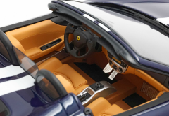 1/18 BBR Ferrari 360 Modena Spider automatic gear Blu Le Mans - Beige - white stripes - P18232D