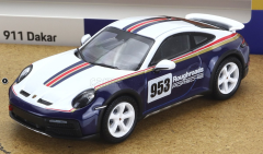 SPARK-MODEL - PORSCHE - SET 2X 911 953 ROTHMANS N 176 WINNER RALLY DAKAR 1984 RENE METGE - DOMINIQUE LEMOYNE + 911 992 N 953 ROUGHROADS RALLY DAKAR 2023