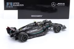 MINICHAMPS - MERCEDES GP - F1 W14 TEAM MERCEDES-AMG PETRONAS FORMULA ONE N 44 SEASON 2023 LEWIS HAMILTON