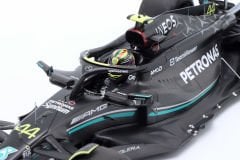 MINICHAMPS - MERCEDES GP - F1 W14 TEAM MERCEDES-AMG PETRONAS FORMULA ONE N 44 SEASON 2023 LEWIS HAMILTON