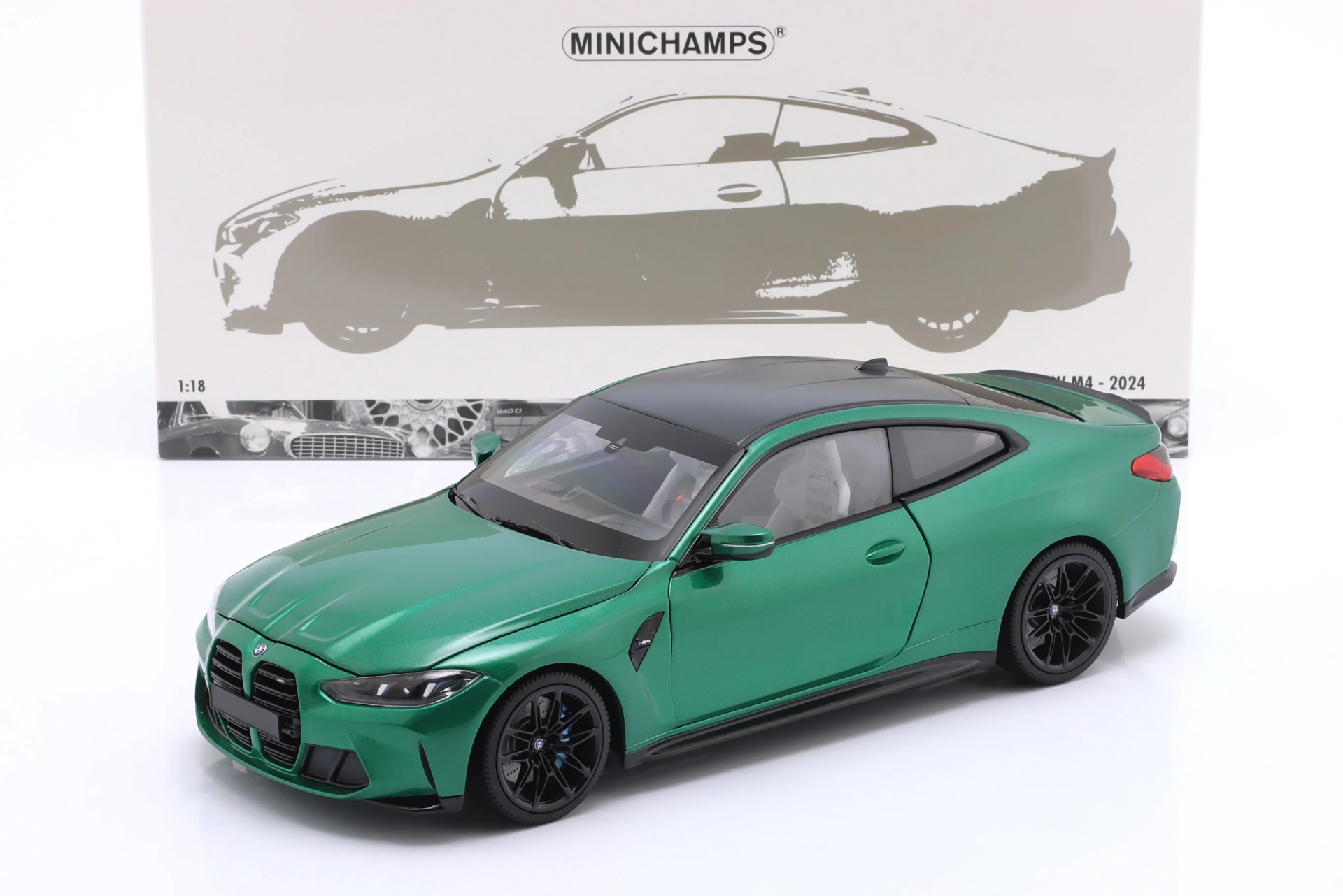 1/18 MINICHAMPS BMW M4 2024 Green Metallic - 110020142