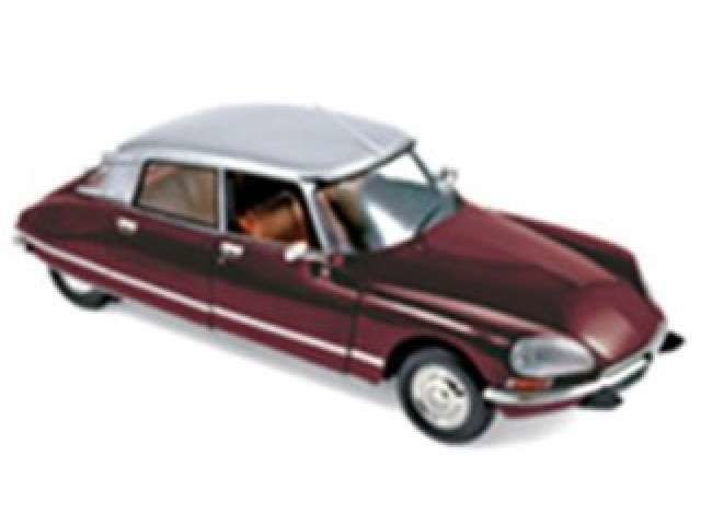 1972 Citroën DS 23 Pallas, grenade red/grey metallic