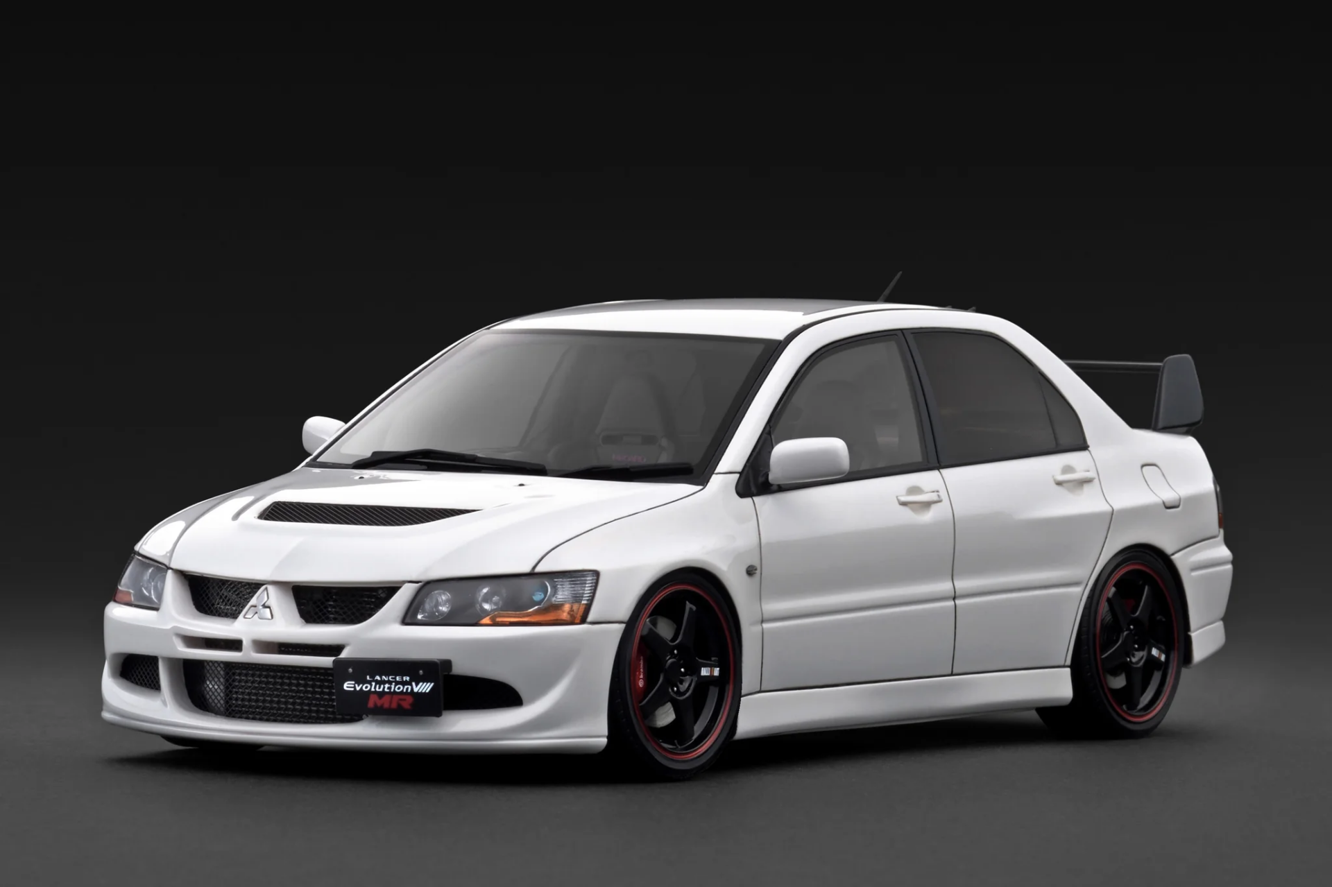 1/18 IGNITION Mitsubishi Lancer Evolution Ⅷ MR (CT9A) White - IG3836