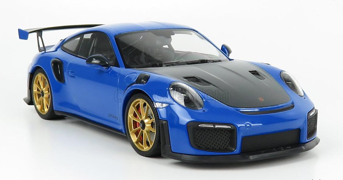 1/18 MINICHAMPS - PORSCHE - 911 991-2 GT2 RS COUPE 2018 - GOLDEN WHEELS