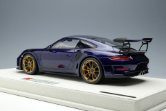 1/18 Make UP/EIDOLON Porsche 911 (991.2) GT3 RS 2018 Iris Blue Metallic - EML060J