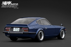 Ön Sipariş - 1/18 Ignition Model NISSAN Fairlady Z (S30) Blue 湾岸MIDNIGHT Devil's Z With Mr. Akio Asakura