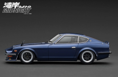 Ön Sipariş - 1/18 Ignition Model NISSAN Fairlady Z (S30) Blue 湾岸MIDNIGHT Devil's Z With Mr. Akio Asakura