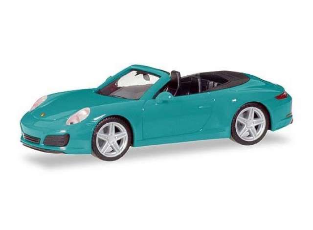1/87 Porsche 911 Carrera Cabrio, blue