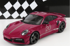 1/18 MINICHAMPS - PORSCHE 911 992 TURBO S COUPE N 20 SPORT DESIGN 2021