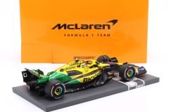 MINICHAMPS - McLAREN - F1 MCL38 TEAM MCLAREN N 4 4th MONACO GP (SENNA 30th ANNIVERSARY) 2024 LANDO NORRIS