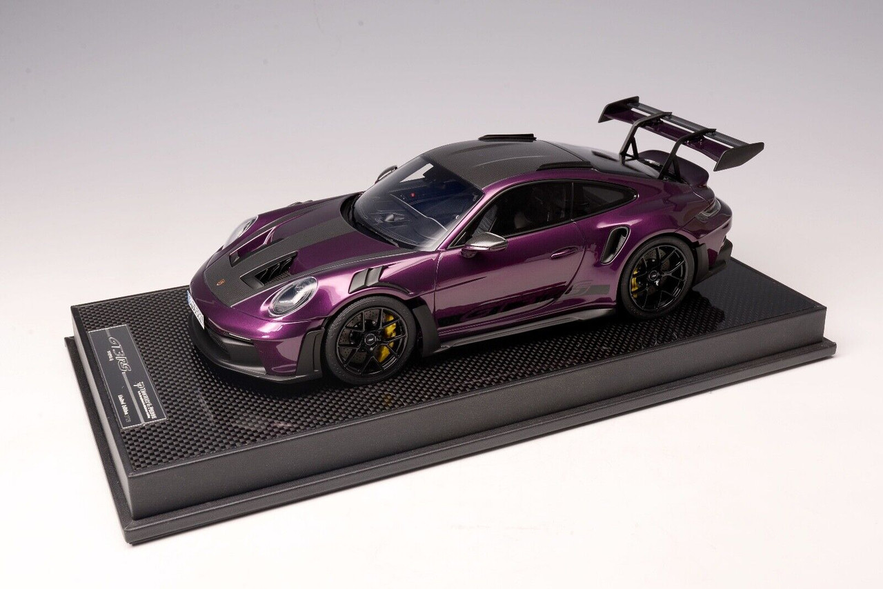 1/18 Timothy & Pierre Porsche 911 992 GT3 RS Weissach Package Midnight Purple - TP1809MP