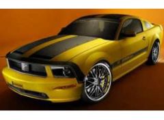 2007 Ford Mustang Cesam by Parotech, yellow