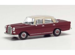1/87 Mercedes Benz 200 Heckflosse, red/creme