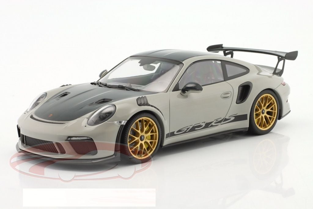 MINICHAMPS - PORSCHE - PORSCHE 911 991-2 GT3 RS COUPE WEISSACH PACKAGE 2019 - GOLDEN MAGNESIUM WHEELS