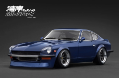 Ön Sipariş - 1/18 Ignition Model NISSAN Fairlady Z (S30) Blue 湾岸MIDNIGHT Devil's Z