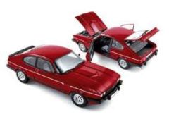 1982 Ford Capri 2,8i, red