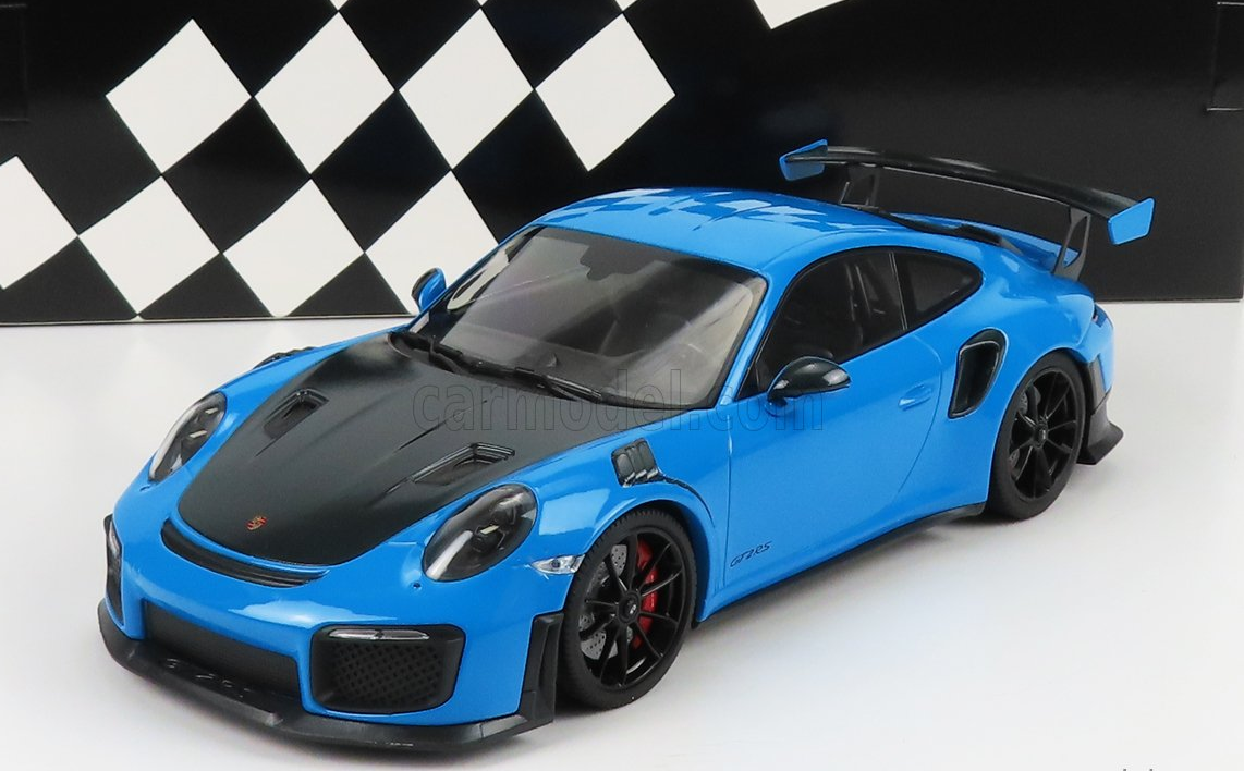 1/18 MINICHAMPS - PORSCHE 911 991-2 GT2 RS COUPE 2018 - BLACK WHEELS