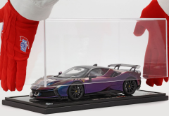 1/18 BBR Ferrari SF90 XX Stradale chamaleon - tetto nero - dettagli bianchi