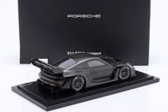 SPARK-MODEL - PORSCHE - 911 992 GT3 R N 0 RACING COUPE 2023 - CON VETRINA - WITH SHOWCASE