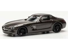 1/87 Mercedes Benz SLS AMG (black rims), grey metallic