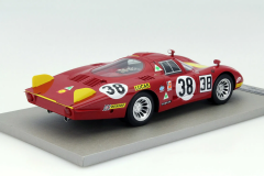 1/18 TECNOMODEL - ALFA ROMEO - 33/2 LONG TAIL N 38 5th 24h LE MANS 1968 C.FACETTI - S.DINI