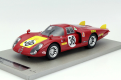 1/18 TECNOMODEL - ALFA ROMEO - 33/2 LONG TAIL N 38 5th 24h LE MANS 1968 C.FACETTI - S.DINI