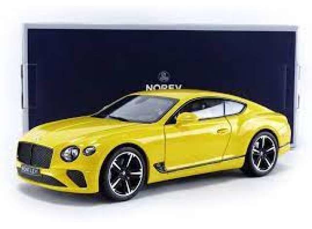 2018 Bentley Continental GT, monaco yellow