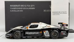 AUTOART - MASERATI - MC12 TEAM HEGERSPORT N 33 FIA GT1 SEASON 2010 A.HEGER - A.MULLER