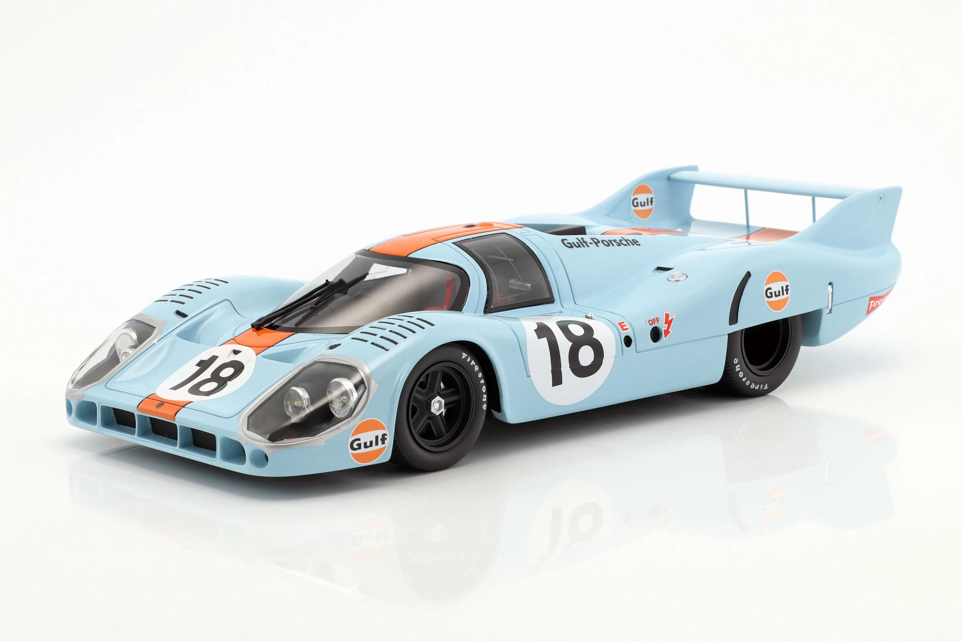 1/18 CMR - PORSCHE - 917LH 4.9L TEAM JOHN WYER AUTOMOTIVE ENGINEERING LTD. N 18 24h LE MANS 1971 P.RODRIGUEZ - J.OLIVER