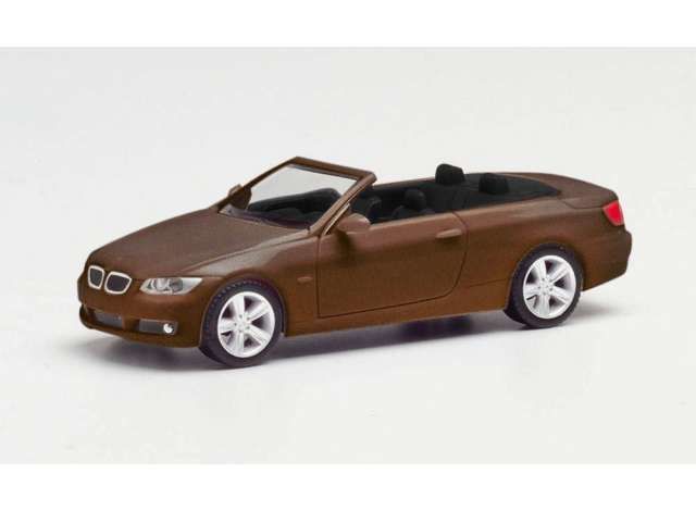 BMW 3 series convertible, brown