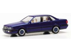 1/87 Audi V8+BBS velgen, blue metallic