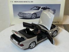 AUTOART - MERCEDES BENZ - S-CLASS SL600 SPIDER HARD-TOP 1997