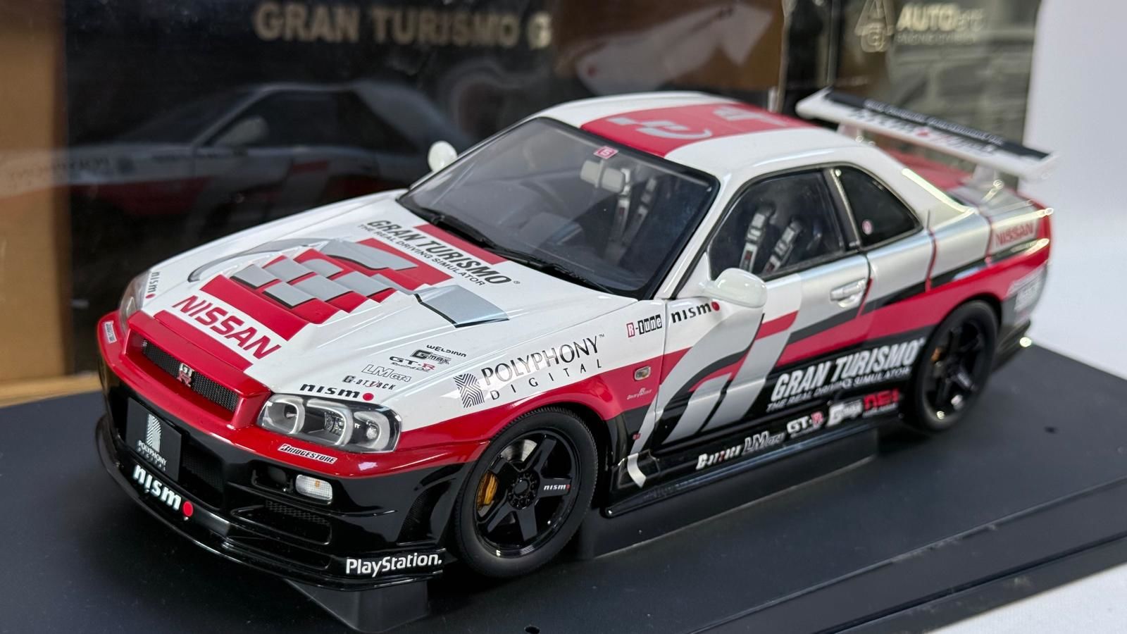 AUTOART - NISSAN SKYLINE R34 GRAN TURISMO VERSION 2002