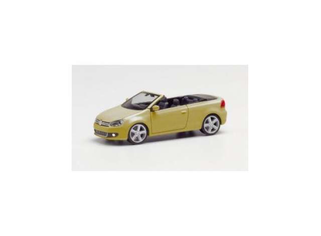 Volkswagen Golf convertible, gold