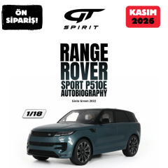 Ön Sipariş - 1/18 GT SPIRIT RANGE ROVER SPORT P510E AUTOBIOGRAPHY, GIOLA GREEN - GT1007