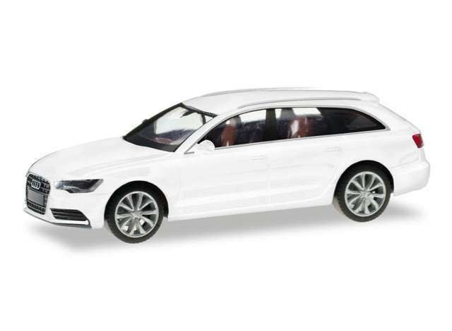 Audi A6 Avant, white metallic