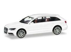 Audi A6 Avant, white metallic