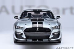 1/18 AUTOart Ford Shelby Mustang GT500 (Iconic Silver)