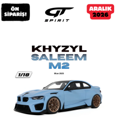 Ön Sipariş - 1/18 GT SPIRIT  BMW M2 KHYZYL SALEEM, BLUE - GT590