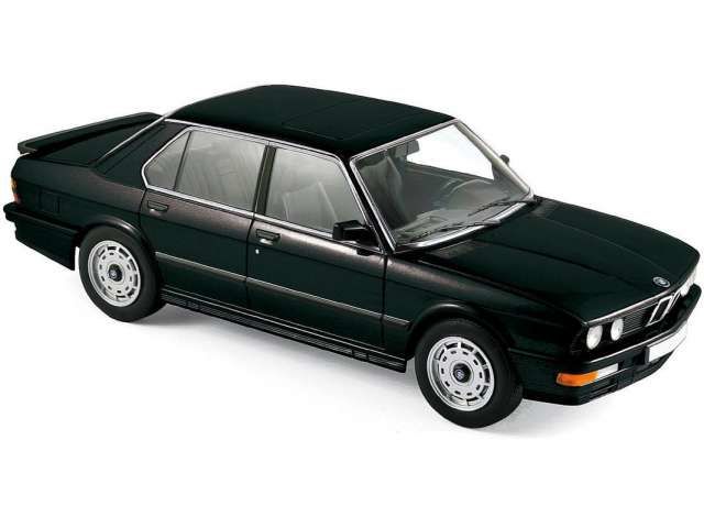1986 BMW M535i, black metallic