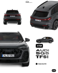 Ön Sipariş - 1/18 OTTO Audi SQ5 TFSI Volcano Grey 2025 - OT1348