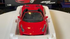 MATTEL HOT WHEELS - FERRARI - 458 ITALIA SPIDER 2011