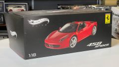 MATTEL HOT WHEELS - FERRARI - 458 ITALIA SPIDER 2011