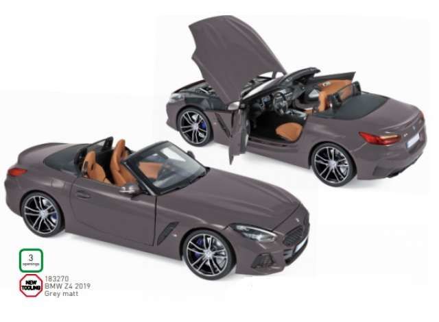 2019 BMW Z4, matt grey