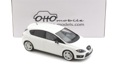 Ön Sipariş - 1/18 OTTO Seat Leon Cupra R MK2 Candy white 2010 - OT1332