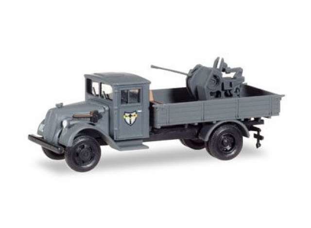 1/87 Ford G 198 TS Holzk. 37mm Flak, grey