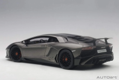 1/18 AUTOart Lamborghini Aventador LP750-4 SV Grigio Titans/Matt Grey - 74554