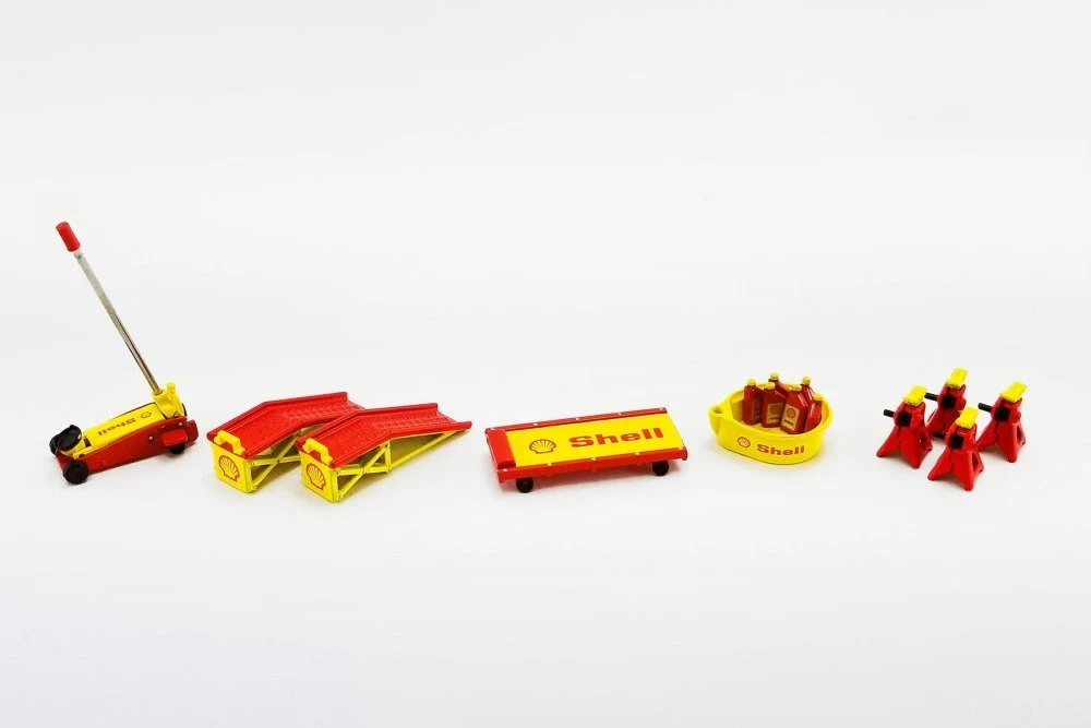 1/18 GMP SHELL OIL SHOP TOOL SET #2 - 18950