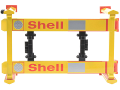 1/18 GreenLight Adjustable Four Post Lift ''Shell Oil'' #2 - 13583